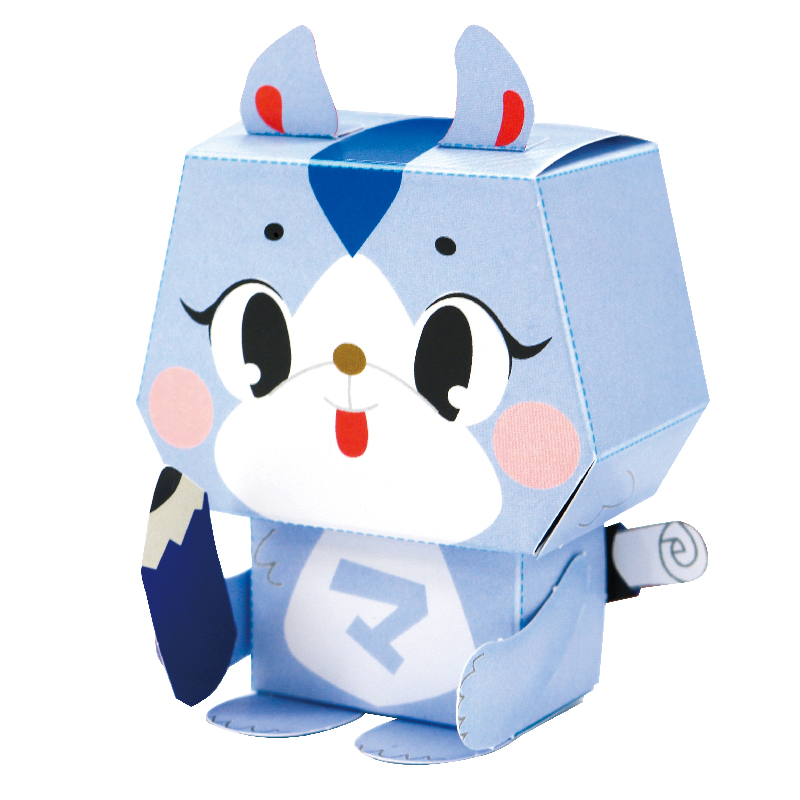 オリジナルペーパークラフト（箱フレンズ） 画像