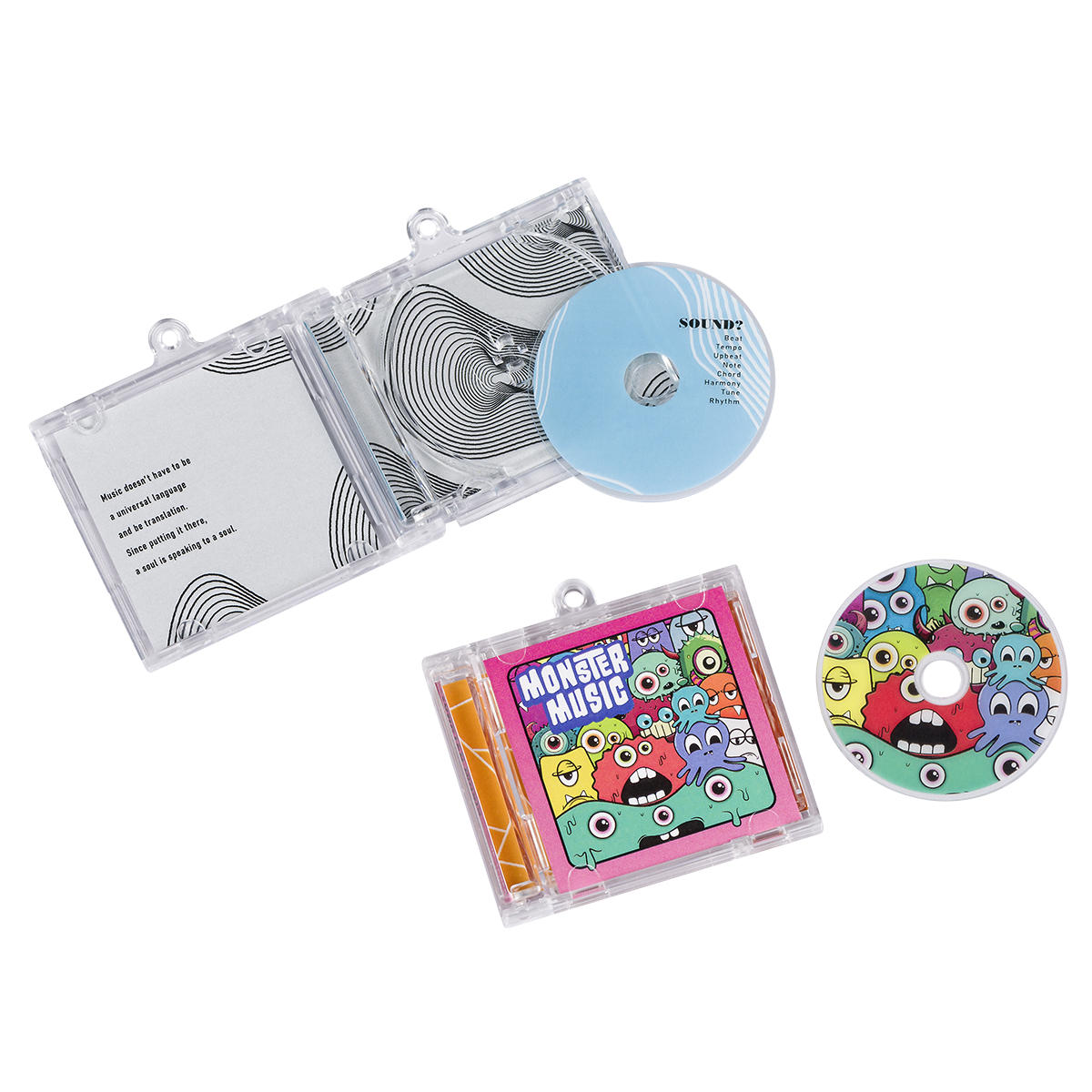 ミニCDキーホルダー