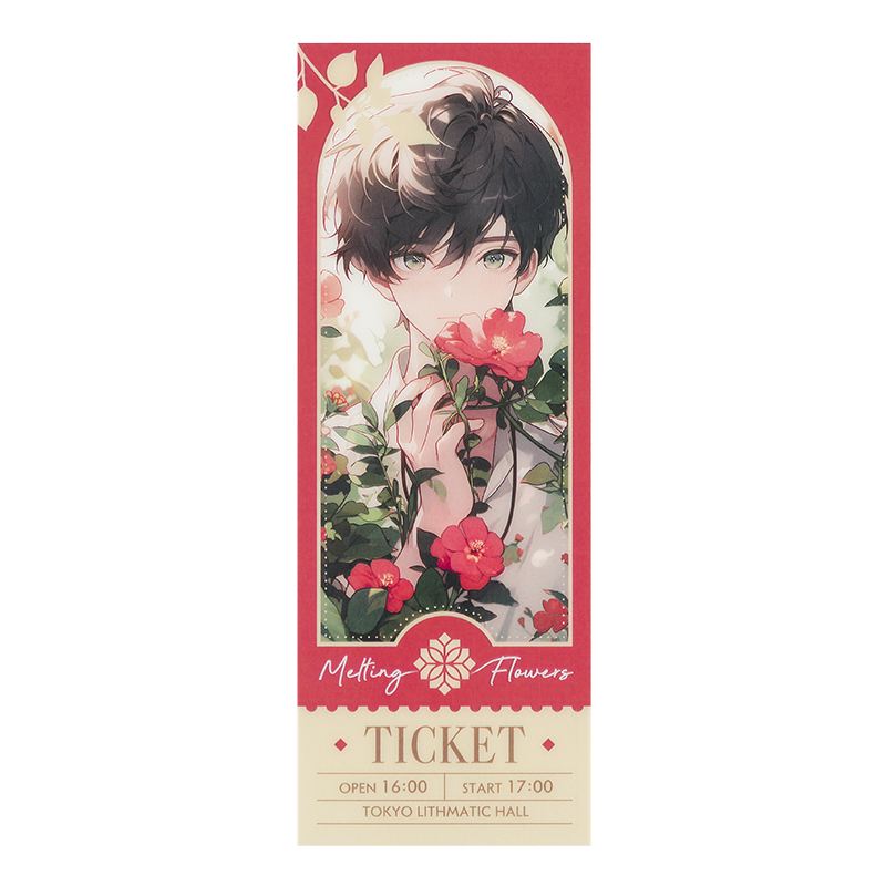 チケット風クリアカード事例02