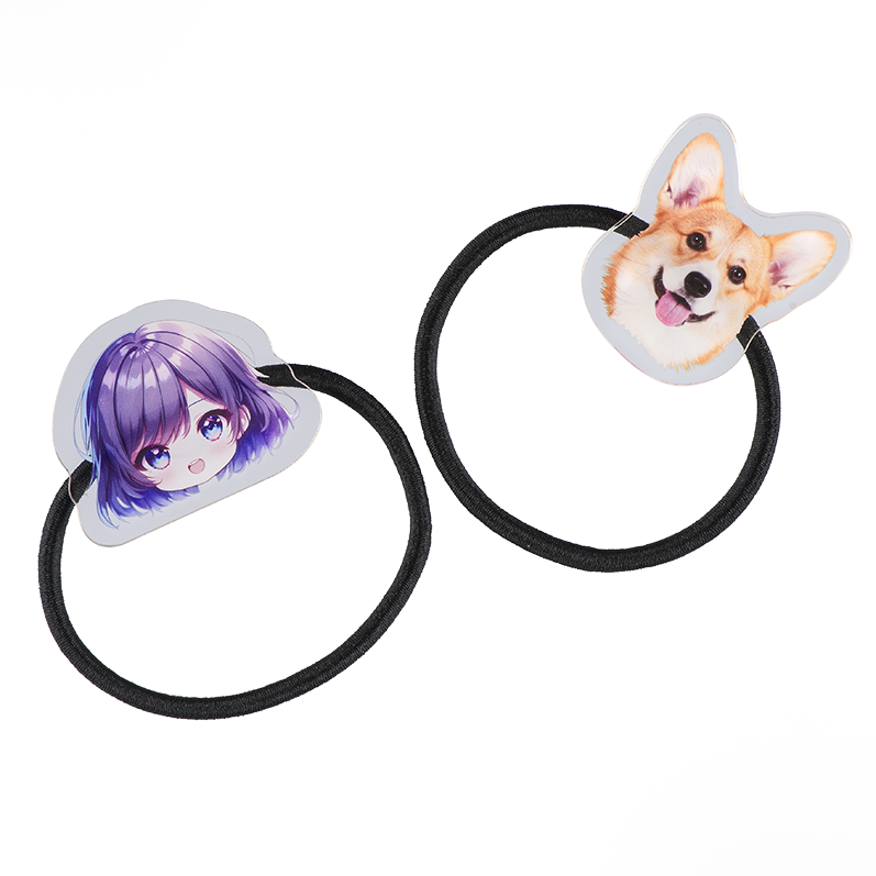 アクリルヘアゴム