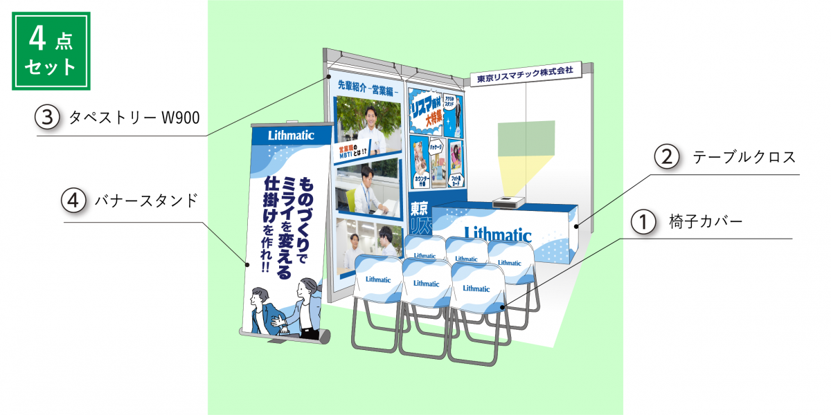 ブース装飾(スタンダード)
